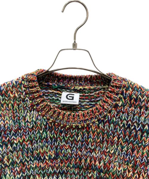 gadid anoniem（ガディッド アノニム）gadid anoniem (ガディッド アノニム) DIDI / MULTI カシミヤブレンドウールニット マルチカラー サイズ:FREEの古着・服飾アイテム