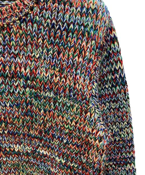 gadid anoniem（ガディッド アノニム）gadid anoniem (ガディッド アノニム) DIDI / MULTI カシミヤブレンドウールニット マルチカラー サイズ:FREEの古着・服飾アイテム