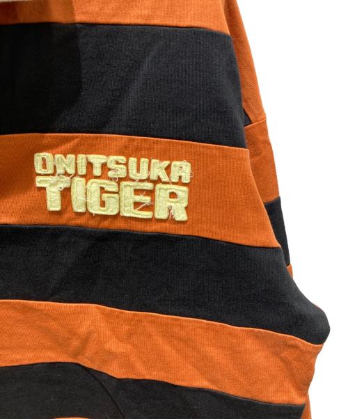 Onitsuka Tiger（オニツカタイガー）Onitsuka Tiger (オニツカタイガー) POLO TOP ブラウン サイズ:Ｌの古着・服飾アイテム