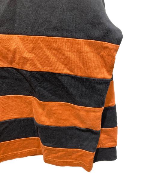 Onitsuka Tiger（オニツカタイガー）Onitsuka Tiger (オニツカタイガー) POLO TOP ブラウン サイズ:Ｌの古着・服飾アイテム