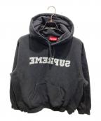 SUPREMEシュプリーム）の古着「Reverse Hooded Sweatshirt」｜ブラック