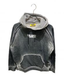 Onitsuka Tiger（オニツカタイガー）の古着「PRINTED SWEAT HOODIE」｜グレー