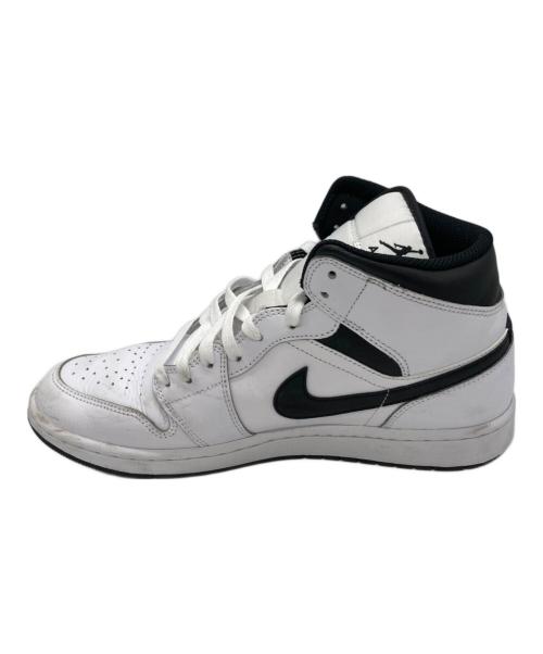 NIKE（ナイキ）NIKE (ナイキ) Nike Air Jordan 1 Mid　エアジョーダン1 ミッド ホワイト×ブラック サイズ:28の古着・服飾アイテム