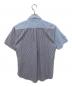 Pilgrim Surf+Supply (ピルグリム サーフサプライ) シアサッカー半袖シャツ ブルー サイズ:XS：4000円