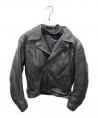 HARLEY-DAVIDSONハーレーダビッドソン）の古着「ライナー付きライダースジャケット」｜ブラック