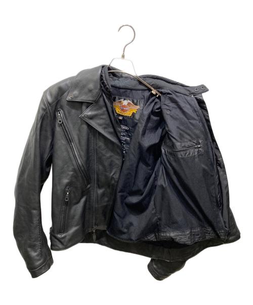 HARLEY-DAVIDSON（ハーレーダビッドソン）HARLEY-DAVIDSON (ハーレーダビッドソン) ライナー付きライダースジャケット ブラック サイズ:Ｍの古着・服飾アイテム