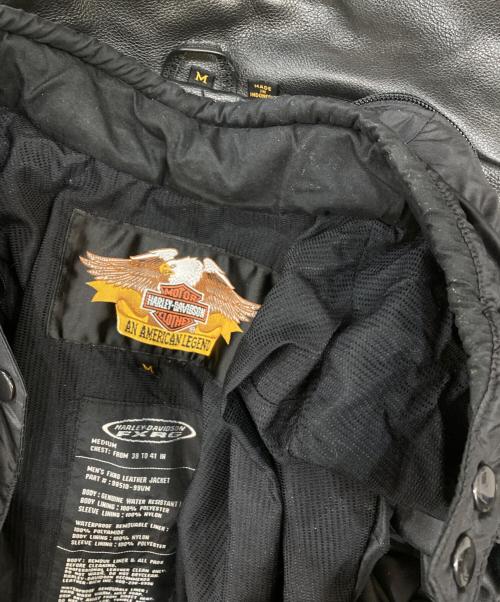 HARLEY-DAVIDSON（ハーレーダビッドソン）HARLEY-DAVIDSON (ハーレーダビッドソン) ライナー付きライダースジャケット ブラック サイズ:Ｍの古着・服飾アイテム