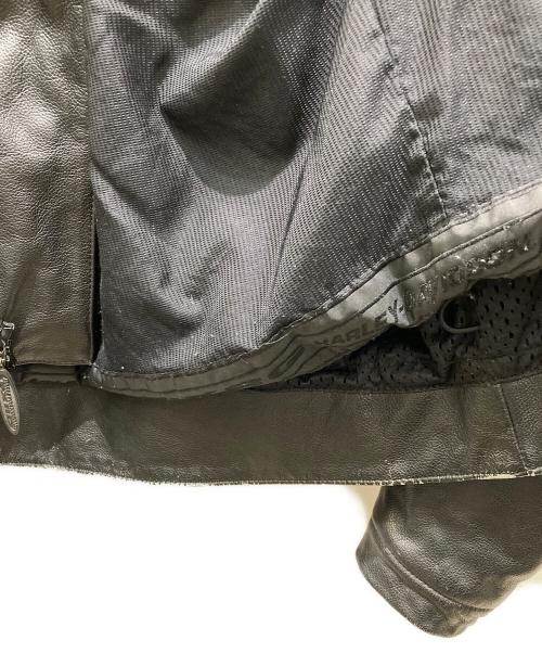 HARLEY-DAVIDSON（ハーレーダビッドソン）HARLEY-DAVIDSON (ハーレーダビッドソン) ライナー付きライダースジャケット ブラック サイズ:Ｍの古着・服飾アイテム