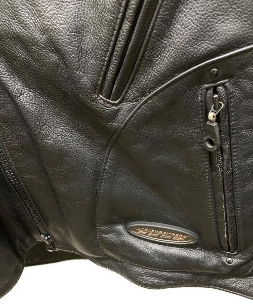 HARLEY-DAVIDSON（ハーレーダビッドソン）HARLEY-DAVIDSON (ハーレーダビッドソン) ライナー付きライダースジャケット ブラック サイズ:Ｍの古着・服飾アイテム