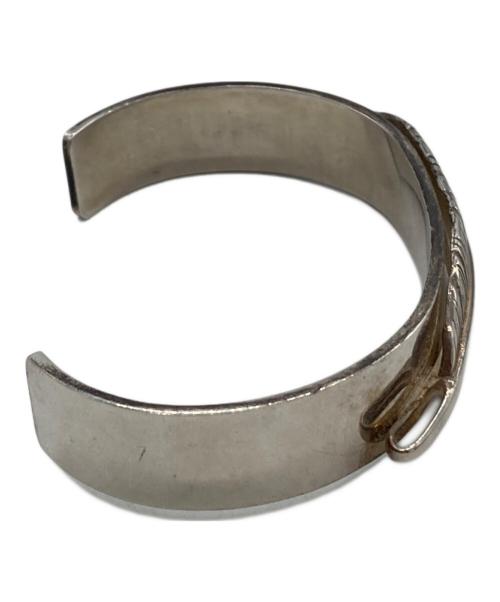 Tady & King（タディアンドキング）Tady & King (タディアンドキング) 特大SVフェザー平打ちバングルの古着・服飾アイテム