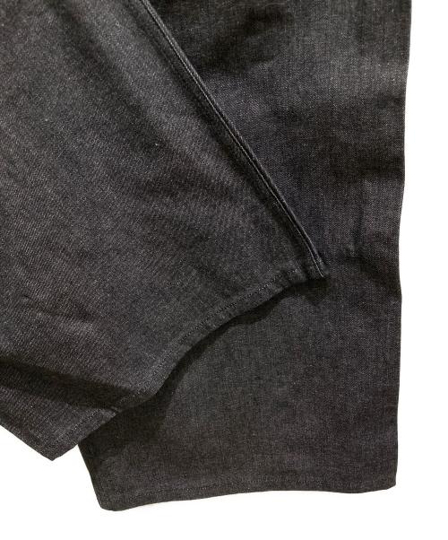 JOHN LAWRENCE SULLIVAN（ジョン ローレンス サリバン）JOHN LAWRENCE SULLIVAN (ジョン ローレンス サリバン) RIGID DENIM WIDE PANTS グレー サイズ:Ｌの古着・服飾アイテム