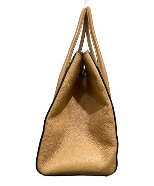MICHAEL KORS（マイケル・コース）MICHAEL KORS (マイケル・コース) ハンドバッグ ベージュの古着・服飾アイテム