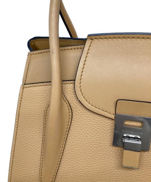 MICHAEL KORS（マイケル・コース）MICHAEL KORS (マイケル・コース) ハンドバッグ ベージュの古着・服飾アイテム