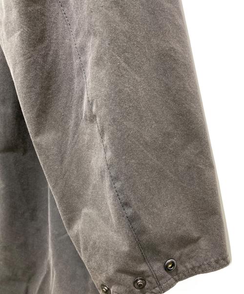 Barbour（バブアー）Barbour (バブアー) Over Size BURGHLEY wax　オーバーサイズバーレーワックスコート グレー サイズ:40の古着・服飾アイテム