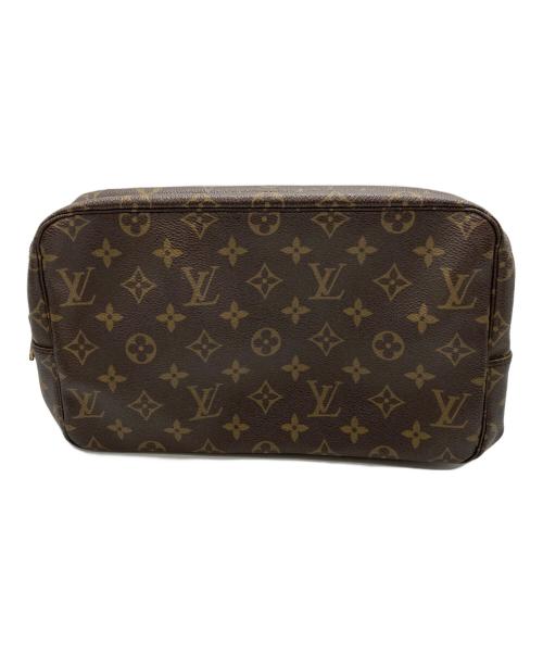 LOUIS VUITTON（ルイ ヴィトン）LOUIS VUITTON (ルイ ヴィトン) コスメポーチ　トゥルーストワレット28 オールド  ブラウンの古着・服飾アイテム