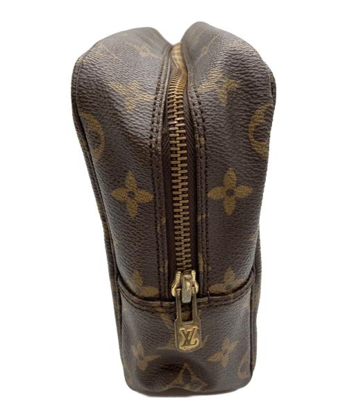 LOUIS VUITTON（ルイ ヴィトン）LOUIS VUITTON (ルイ ヴィトン) コスメポーチ　トゥルーストワレット28 オールド  ブラウンの古着・服飾アイテム