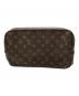 LOUIS VUITTON (ルイ ヴィトン) コスメポーチ　トゥルーストワレット28 オールド  ブラウン：20000円