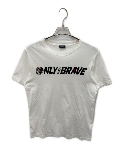 DIESEL（ディーゼル）DIESEL (ディーゼル) プリントTシャツ ホワイト サイズ:Sの古着・服飾アイテム
