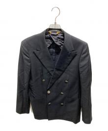 BROOKS BROTHERS（ブルックスブラザーズ）の古着「ウールダブルジャケット」｜ブラック
