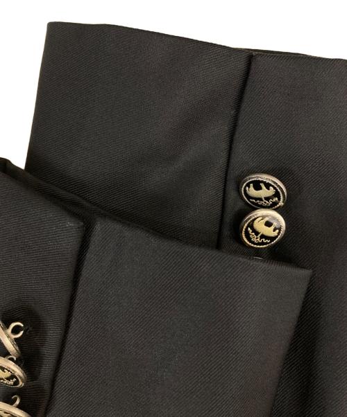 BROOKS BROTHERS（ブルックスブラザーズ）BROOKS BROTHERS (ブルックスブラザーズ) ウールダブルジャケット ブラック サイズ:39SHTの古着・服飾アイテム