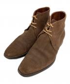 JOSEPH CHEANEY×EDIFICEジョセフチーニー×エディフィス）の古着「スウェードチャッカブーツ」｜ブラウン
