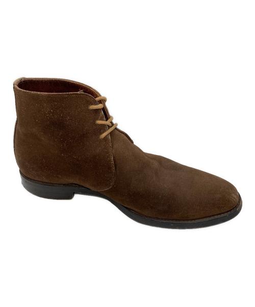JOSEPH CHEANEY（ジョセフチーニー）JOSEPH CHEANEY (ジョセフチーニー) EDIFICE (エディフィス) スウェードチャッカブーツ ブラウン サイズ:7 1/2の古着・服飾アイテム