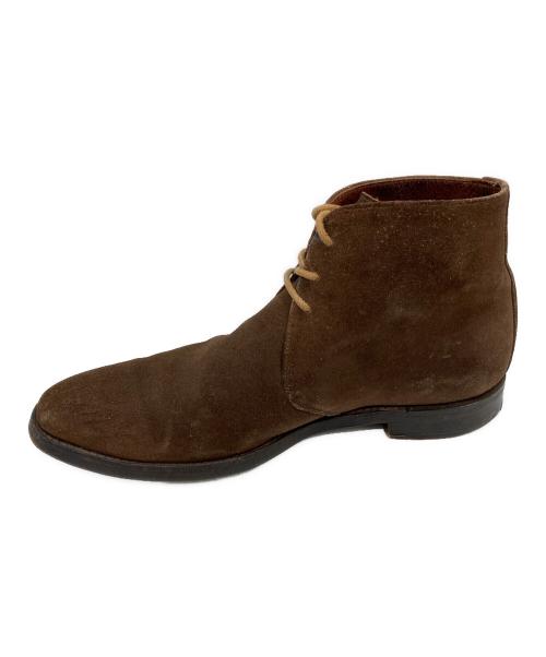 JOSEPH CHEANEY（ジョセフチーニー）JOSEPH CHEANEY (ジョセフチーニー) EDIFICE (エディフィス) スウェードチャッカブーツ ブラウン サイズ:7 1/2の古着・服飾アイテム