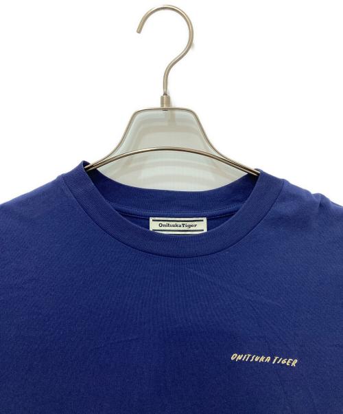 Onitsuka Tiger（オニツカタイガー）Onitsuka Tiger (オニツカタイガー) OVERSIZED GRAPHIC TEE ブルー サイズ:Sの古着・服飾アイテム