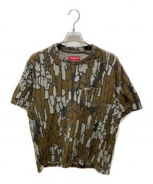 SUPREME（シュプリーム）の古着「Oak Trebark Camo Pocket Tee/」｜グレー