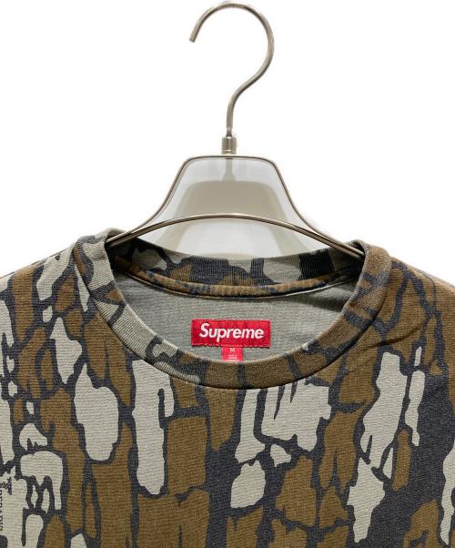 SUPREME（シュプリーム）SUPREME (シュプリーム) Oak Trebark Camo Pocket Tee/ グレー サイズ:Ｍの古着・服飾アイテム