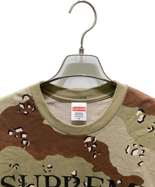 SUPREME（シュプリーム）SUPREME (シュプリーム) Chocolate Chip Camo RX Tee ブラウン サイズ:Ｍの古着・服飾アイテム