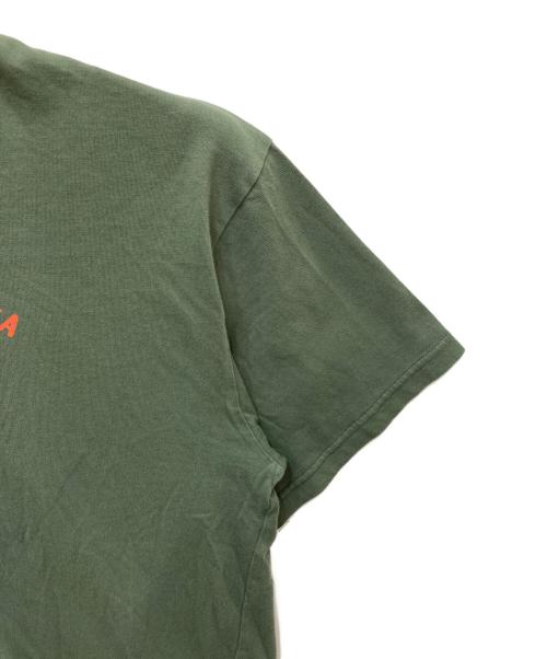 Onitsuka Tiger（オニツカタイガー）Onitsuka Tiger (オニツカタイガー) OVERSIZED GRAPHIC TEE グリーン サイズ:Ｌの古着・服飾アイテム