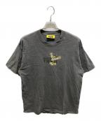 Onitsuka Tigerオニツカタイガー）の古着「OVERSIZED WASHED TEE」｜グレー