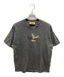 Onitsuka Tiger（オニツカタイガー）の古着「OVERSIZED WASHED TEE」｜グレー