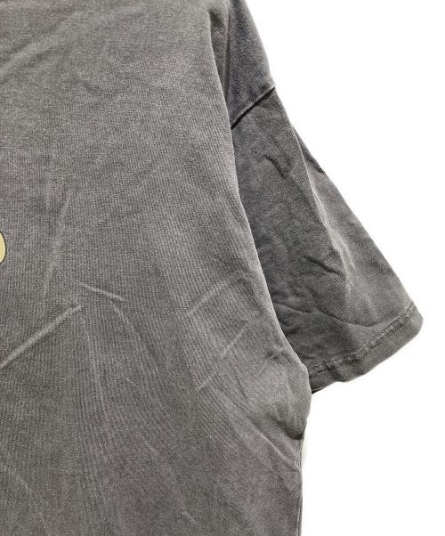 Onitsuka Tiger（オニツカタイガー）Onitsuka Tiger (オニツカタイガー) OVERSIZED WASHED TEE グレー サイズ:Ｍの古着・服飾アイテム