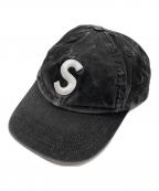 SUPREMEシュプリーム）の古着「Pigment Print S Logo 6-Pnel cap」｜ブラック