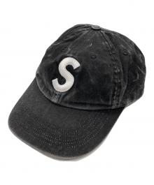 SUPREME（シュプリーム）の古着「Pigment Print S Logo 6-Pnel cap」｜ブラック
