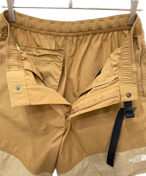 THE NORTH FACE（ザ ノース フェイス）THE NORTH FACE (ザ ノース フェイス) Nuptse Short　ヌプシショート ブラウン サイズ:Lの古着・服飾アイテム