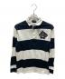 POLO RALPH LAUREN（ポロ・ラルフローレン）の古着「エンブレムラガーシャツ」｜ブラック×ホワイト