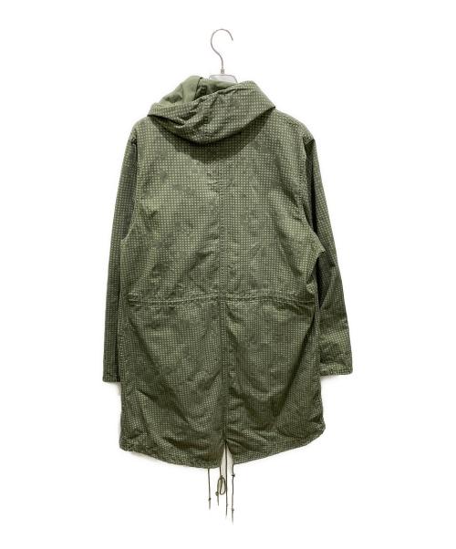 US ARMY（ユーエスアーミー）US ARMY (ユーエスアーミー) night desert camo fishtail hoodie カーキ サイズ:Ｍの古着・服飾アイテム