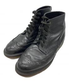 Dr.Martens（ドクターマーチン）の古着「７ホールウィングチップシューズ」｜ブラック