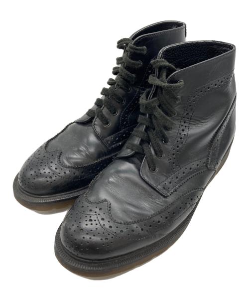Dr.Martens（ドクターマーチン）Dr.Martens (ドクターマーチン) ７ホールウィングチップシューズ ブラック サイズ:9の古着・服飾アイテム
