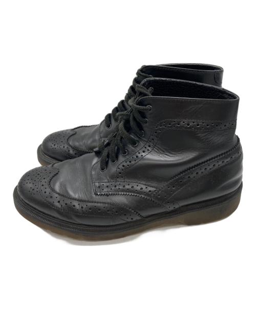 Dr.Martens（ドクターマーチン）Dr.Martens (ドクターマーチン) ７ホールウィングチップシューズ ブラック サイズ:9の古着・服飾アイテム