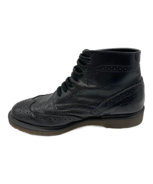 Dr.Martens（ドクターマーチン）Dr.Martens (ドクターマーチン) ７ホールウィングチップシューズ ブラック サイズ:9の古着・服飾アイテム