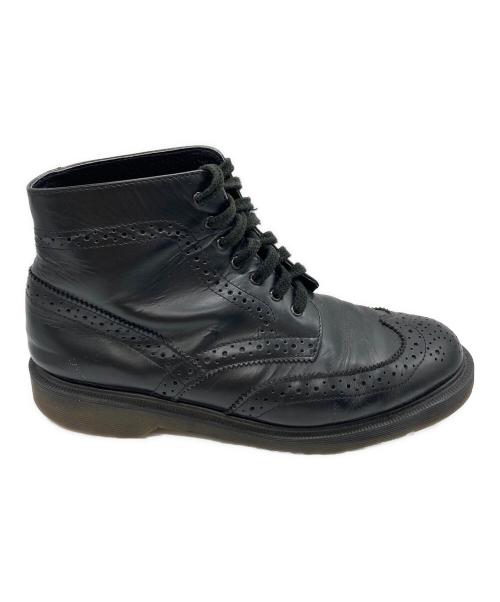Dr.Martens（ドクターマーチン）Dr.Martens (ドクターマーチン) ７ホールウィングチップシューズ ブラック サイズ:9の古着・服飾アイテム