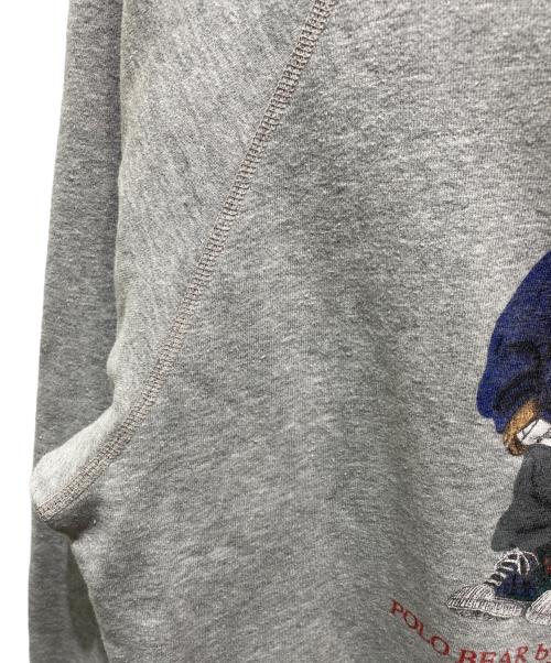 POLO RALPH LAUREN（ポロ・ラルフローレン）POLO RALPH LAUREN (ポロ・ラルフローレン) ポロベアスウェット グレー サイズ:Ｍの古着・服飾アイテム
