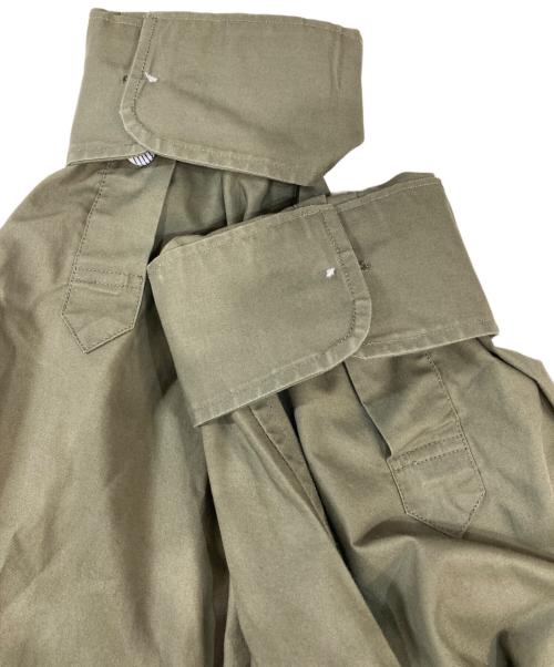 Stripes For Creative（ストライプ フォー クリエイティブ）Stripes For Creative (ストライプ フォー クリエイティブ) ストライプ柄ボタン長袖シャツ オリーブ サイズ:XXXXLの古着・服飾アイテム