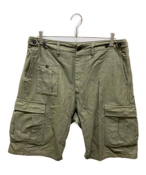 NIGEL CABOURN（ナイジェルケーボン）NIGEL CABOURN (ナイジェルケーボン) ARMY CARGO SHORT カーキ サイズ:34の古着・服飾アイテム
