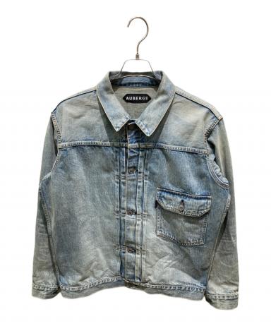 中古・古着通販】AUBERGE (オーベルジュ) BIO BLEACH デニムジャケット