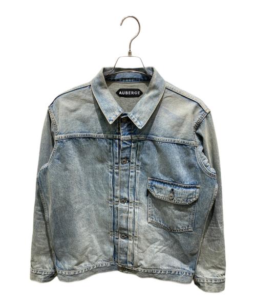 AUBERGE（オーベルジュ）AUBERGE (オーベルジュ) BIO BLEACH デニムジャケット ブルー サイズ:42の古着・服飾アイテム